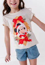 Load image into Gallery viewer, Mickey Bow Frame | KIDS CREAM TEE