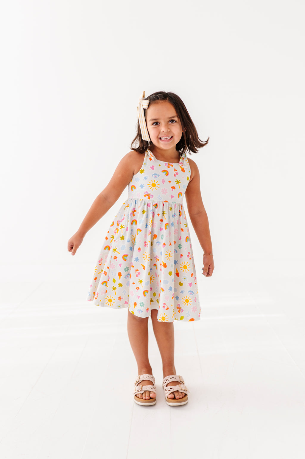 Girly Summer | Tie-Strap Twirl Dress