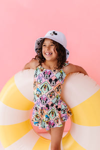 Vintage Magical Characters | 2-PIECE Skirted Swim