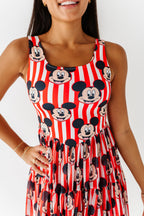 MICKEY Stripe (ADULT) | Mesh DRESS