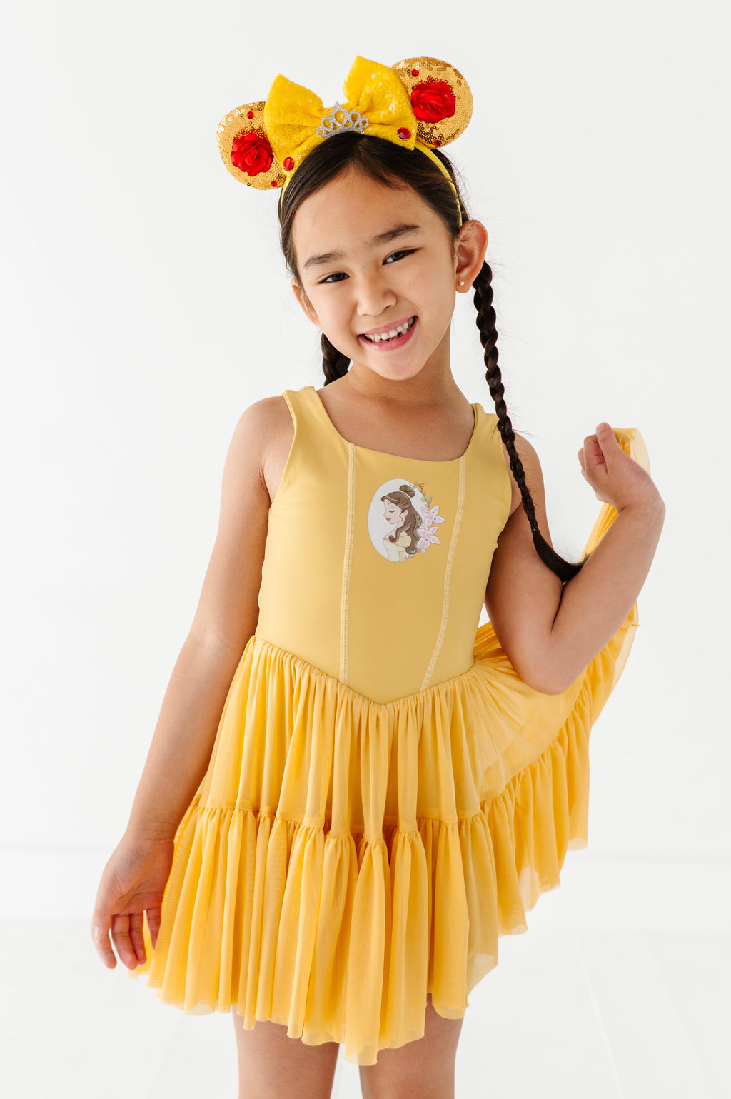 Belle (KIDS) | Buttercrem Mesh DRESS