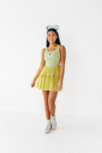 Tiana (ADULT) | Pistachio Mesh DRESS