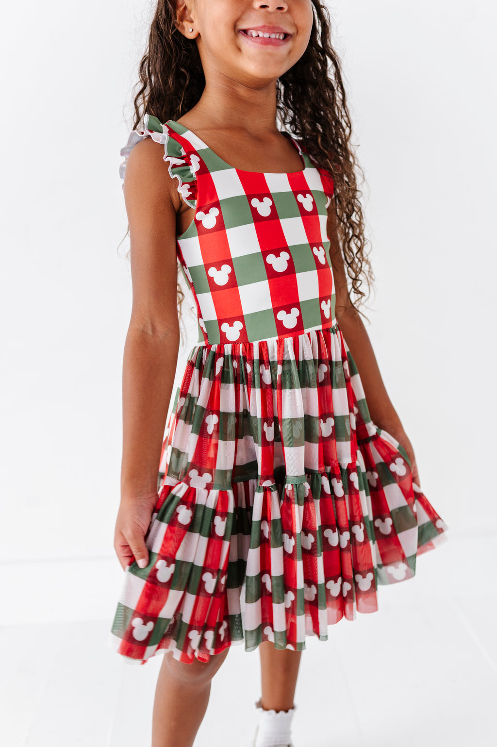 Park Plaid | KIDS Mesh Dress