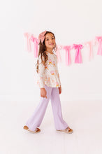 Load image into Gallery viewer, Lavender Luxe | RIB WIDE-LEG PANTS