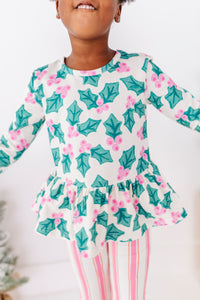 Pink Holly | PEPLUM