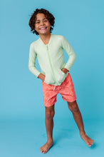 Load image into Gallery viewer, Coral Coastal | BOYS SWIM SHORTS