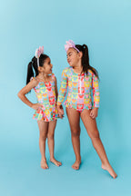 Pop Art Minnie | ONE-PIECE Rashguard Suit