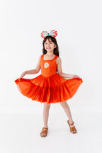 Moana (KIDS) | Burnt Orange Mesh DRESS