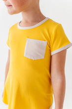 Load image into Gallery viewer, Lemon Drop | Mini Dress + Biker Shorts RIB Set