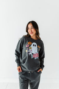 BOHO GHOST | ADULT Unisex CREWNECK (MEDIUM only left)