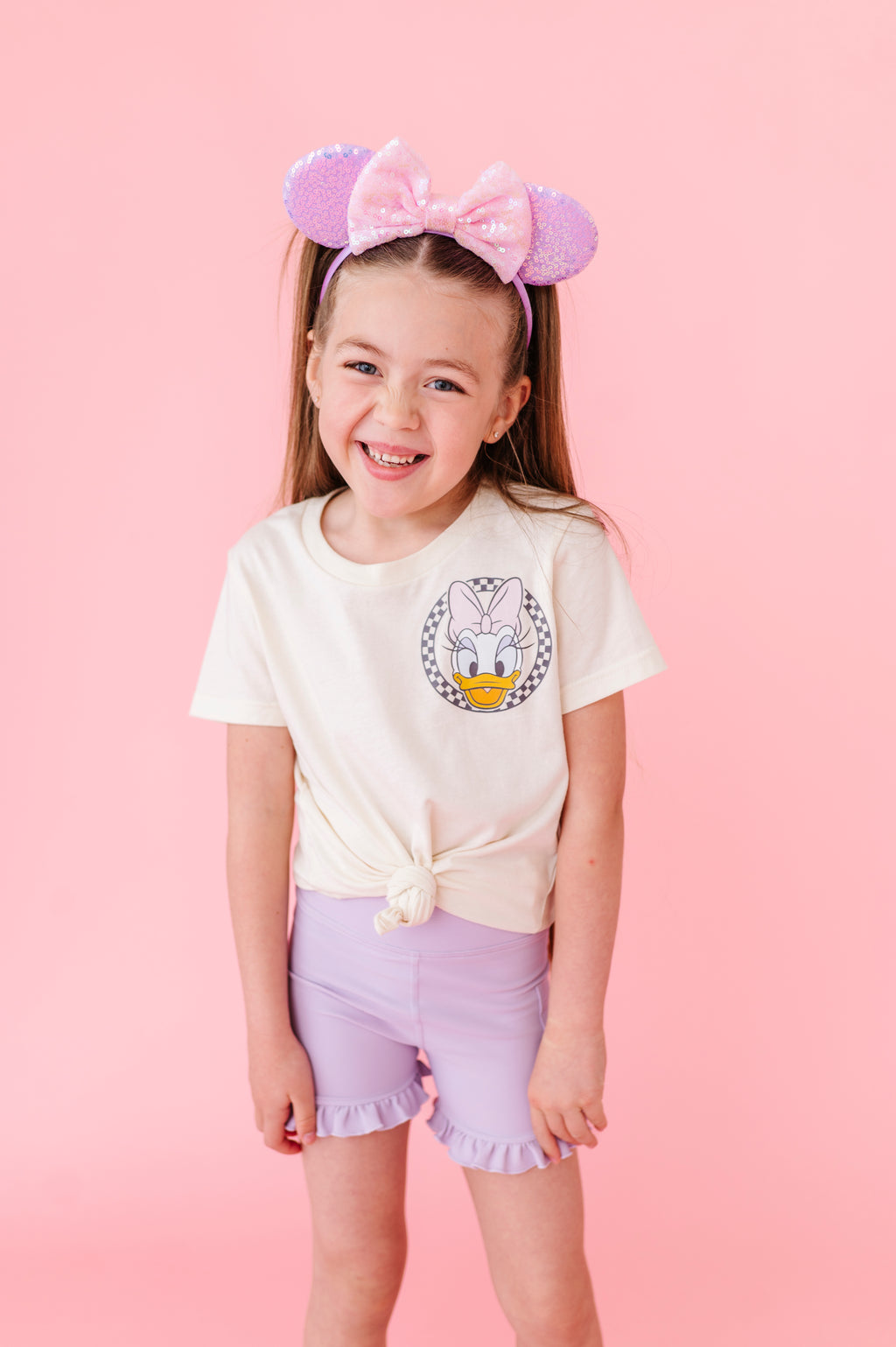 Daisy Circle | KIDS CREAM TEE
