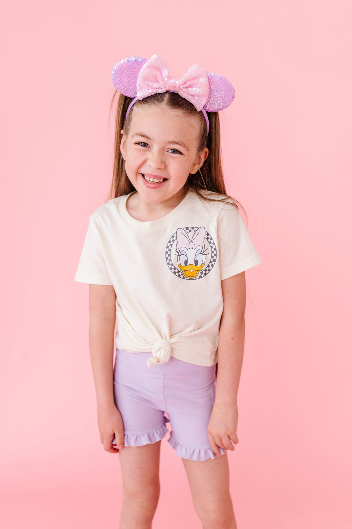 Daisy Circle | KIDS CREAM TEE
