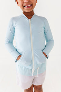 MINT: RASHGUARD ZIP-UP *SHIRT ONLY!*