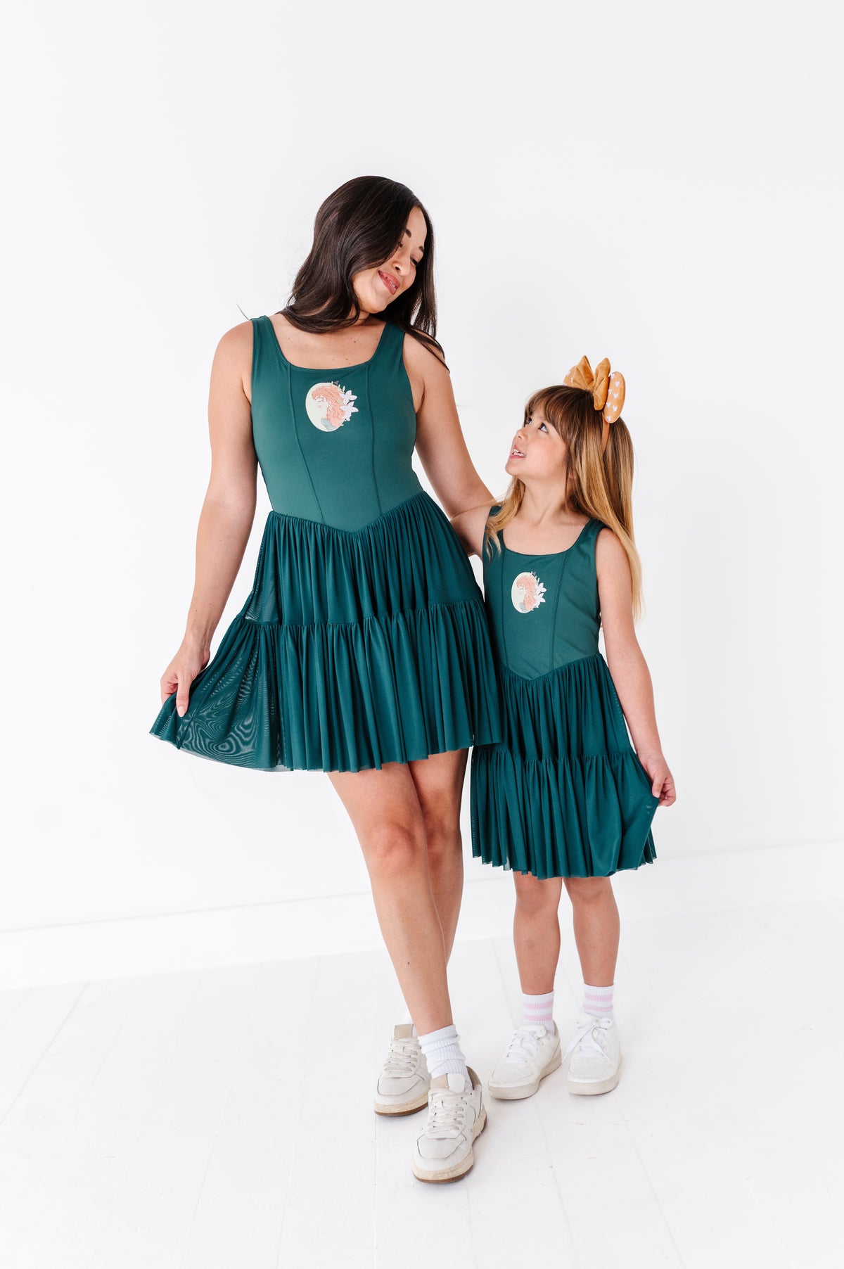 Merida (KIDS) | Teal Mesh DRESS