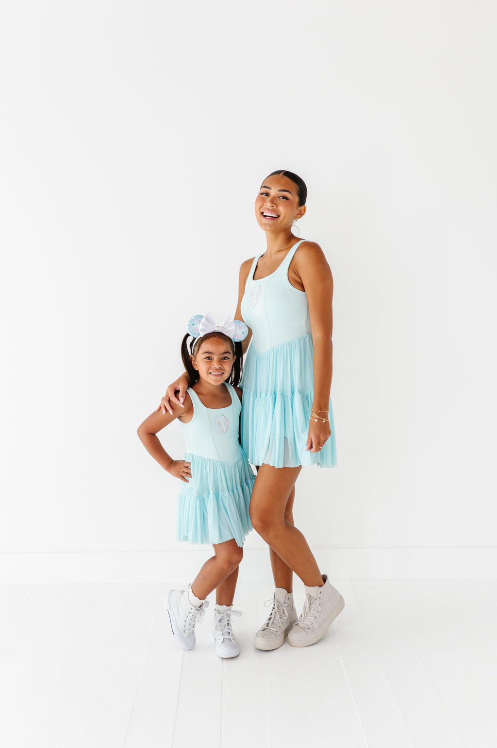 Elsa (ADULT) | Icy Blue Mesh DRESS