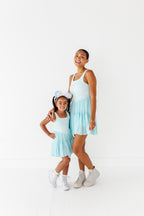 Elsa (ADULT) | Icy Blue Mesh DRESS