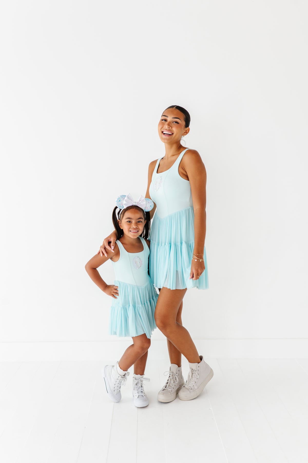 Elsa (ADULT) | Icy Blue Mesh DRESS