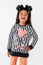 Load image into Gallery viewer, Candy Magic (STRIPE) | SIDE SPLIT SWEATSHIRT