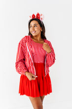 Load image into Gallery viewer, Merry Mouse Bows | ADULT Cropped Hoodie