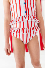 Load image into Gallery viewer, Spangled Stripes | Star Button TWO-PIECE