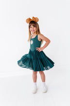Merida (KIDS) | Teal Mesh DRESS
