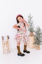 Load image into Gallery viewer, Framed Grinch | Collard Twirl Dress