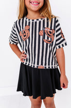 Load image into Gallery viewer, Striped Mickey Pumpkin| BOXY CROP