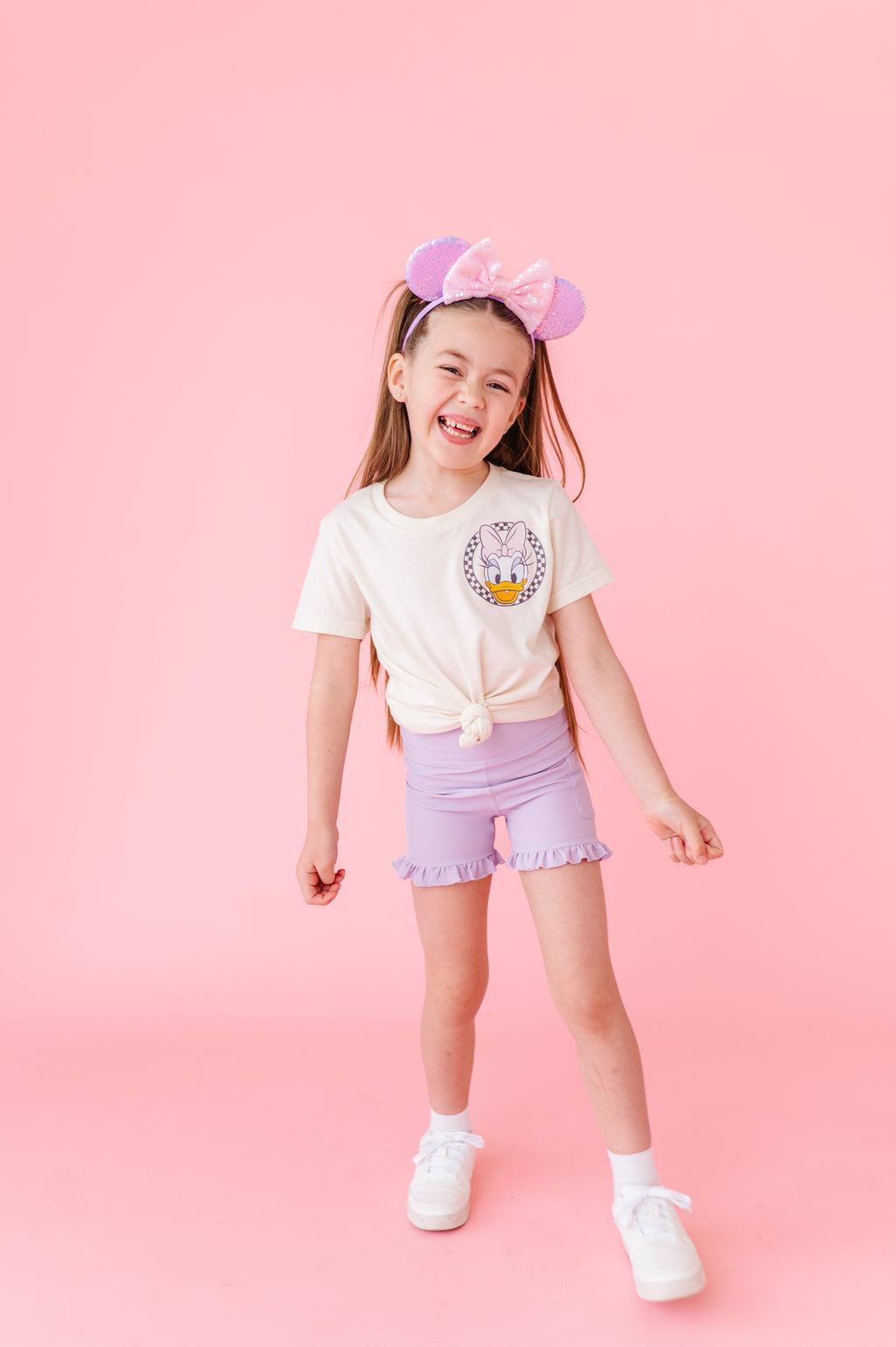 Daisy Circle | KIDS CREAM TEE