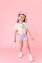 Daisy Circle | KIDS CREAM TEE