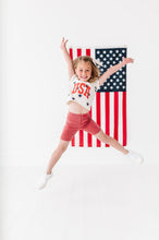 Load image into Gallery viewer, Red RIBBED | Biker Shorts
