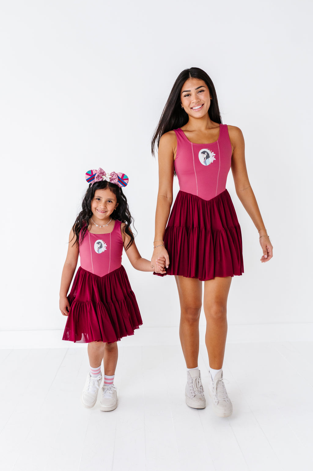 Mulan (ADULT) | Wine Mesh DRESS