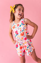 Load image into Gallery viewer, Petal Pop | Active Tank Romper