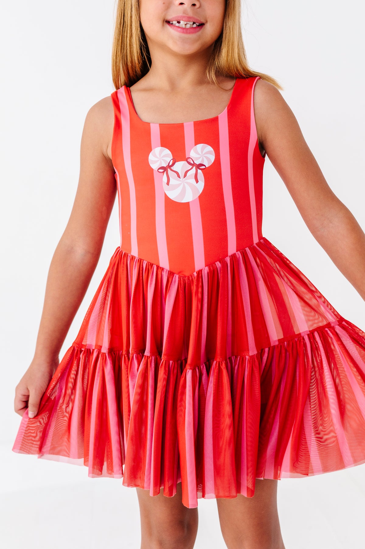 Pretty in Peppermint | KIDS Mesh Dress