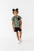 Mickey's Evergreen Check | KIDS Dri-Fit Tee