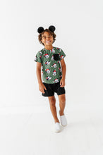 Load image into Gallery viewer, Mickey's Evergreen Check | KIDS Dri-Fit Tee