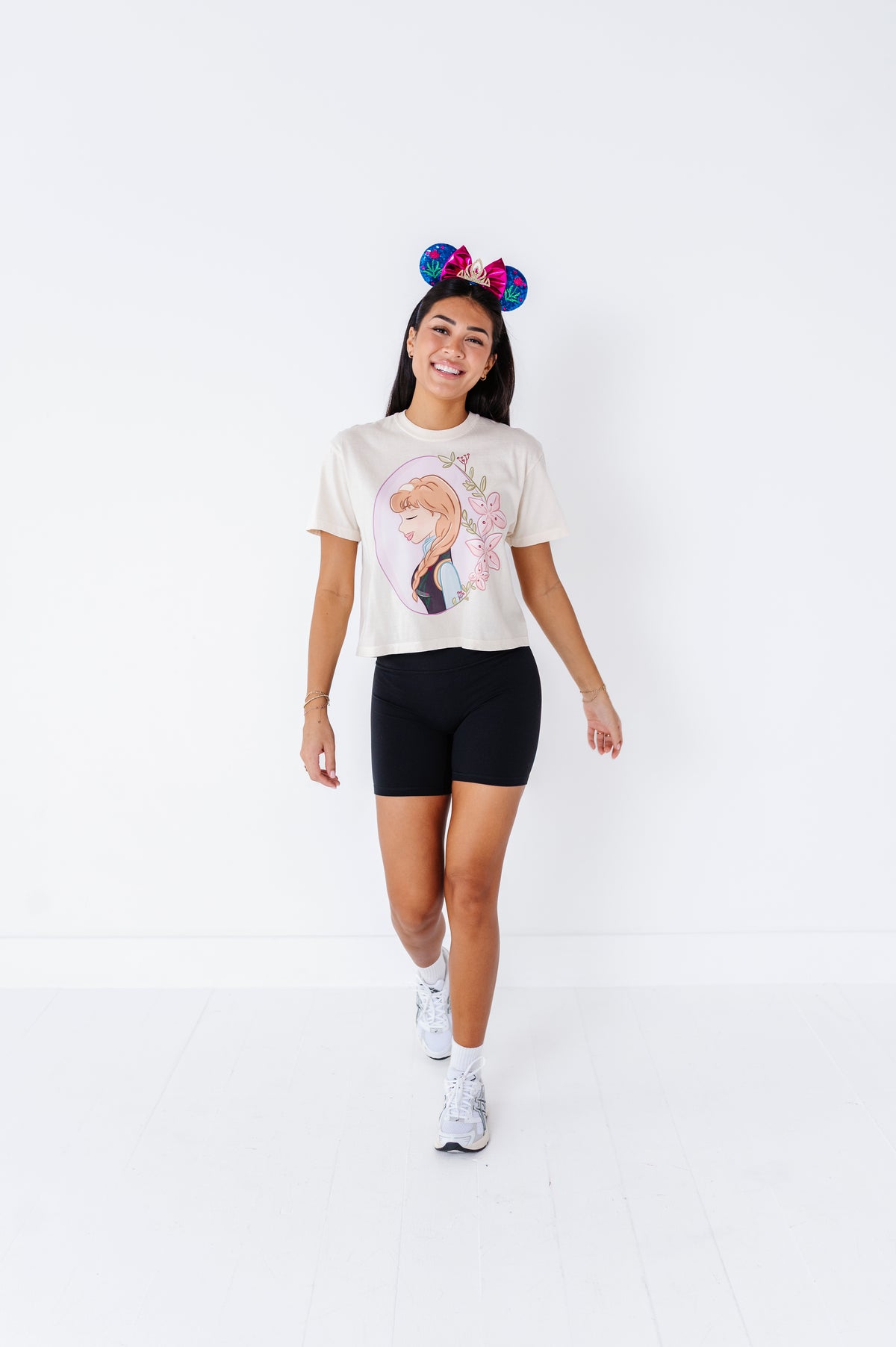 Ana | ADULT tee (CROP + FULL LENGTH HERE)