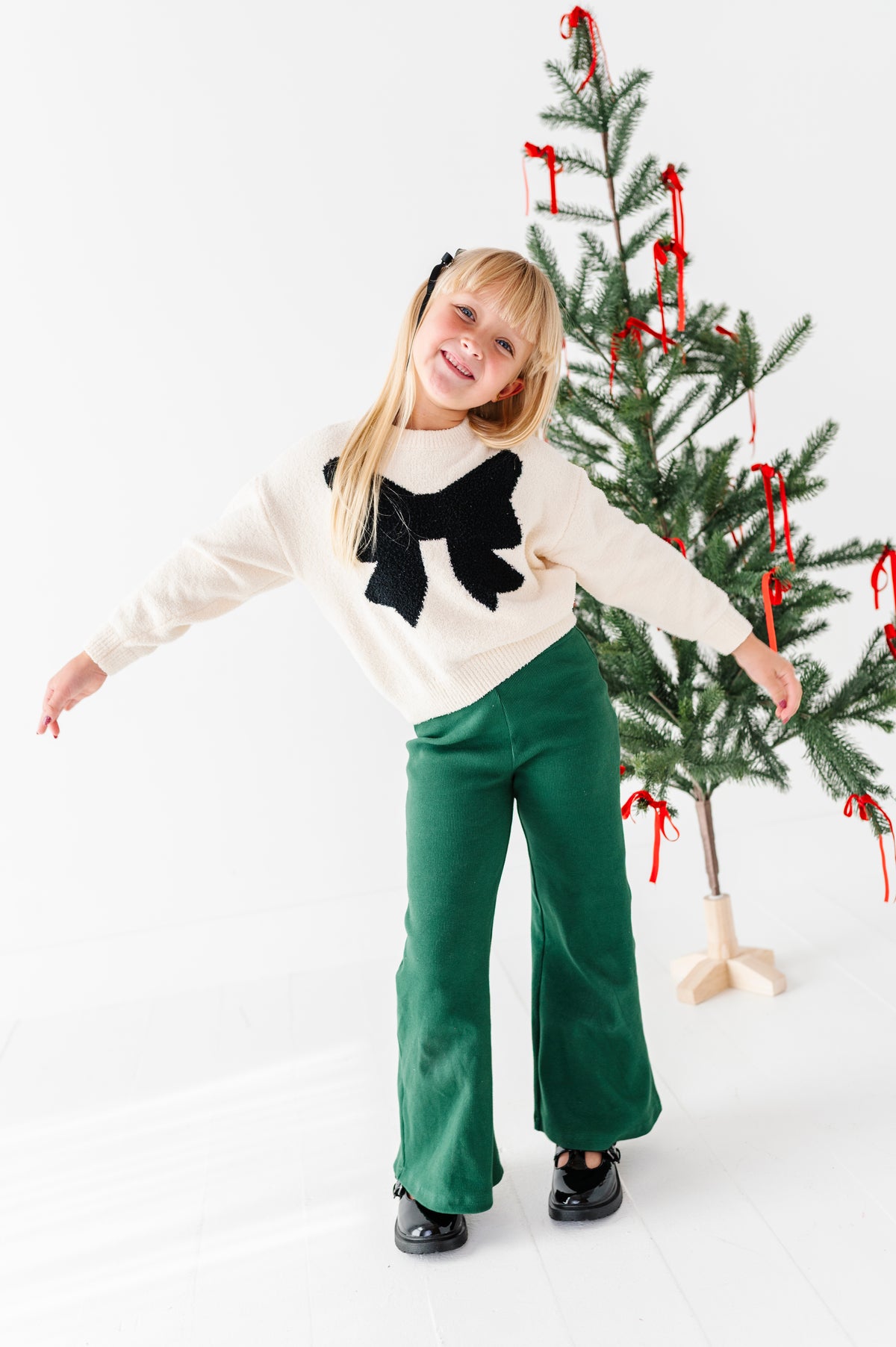 Spruce | Rib Wide Leg Pants