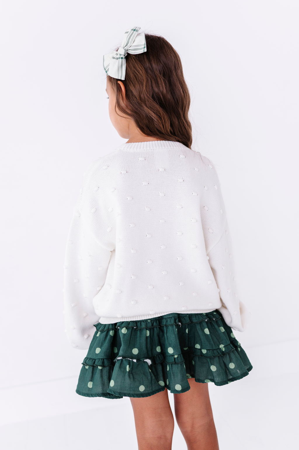 Ivory Bobble | Knit Sweater