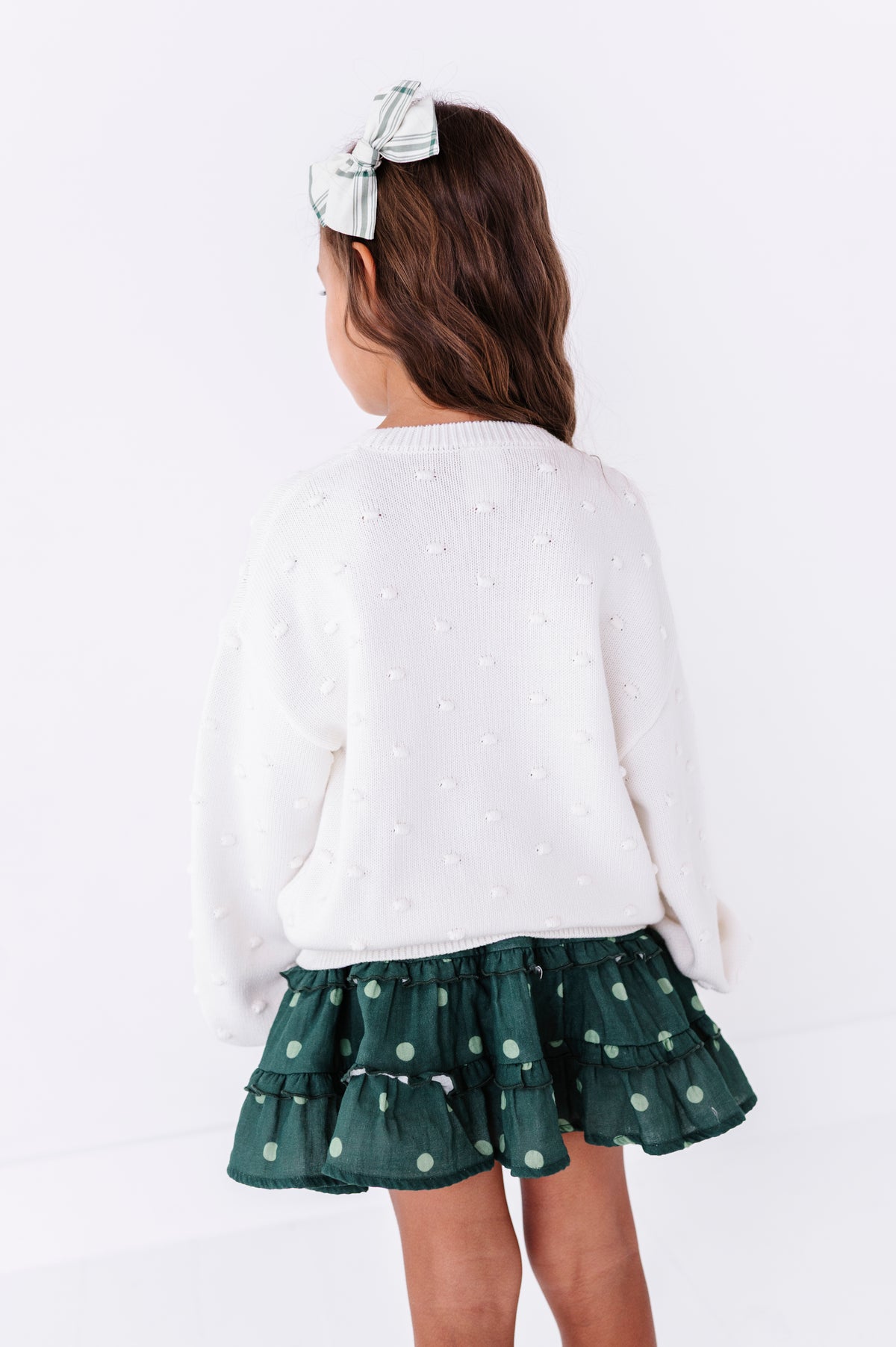 Ivory Bobble | Knit Sweater
