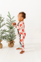 Load image into Gallery viewer, Bows | ZIP ROMPER