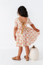 Load image into Gallery viewer, Harvest Charm | Bow Back Twirl Dress