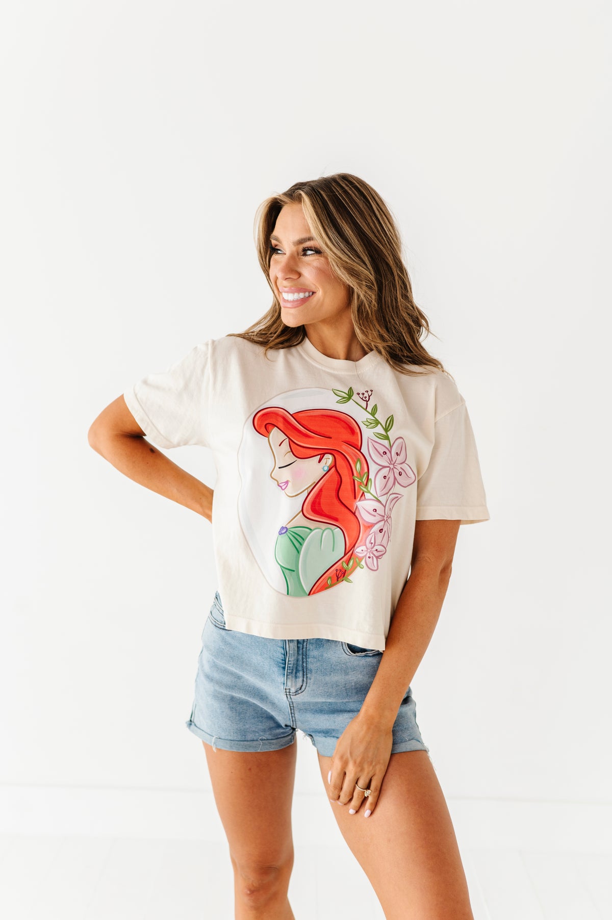 Ariel | ADULT tees (*CROP + FULL LENGTH HERE)