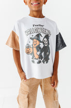 Load image into Gallery viewer, Feelin' Halloweenie | Checkered Boxy Tee