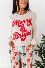 Load image into Gallery viewer, MERRY &amp; BRIGHT | Adult Long Sleeve Tee