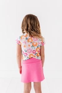 Poppy | Cross Back Tee