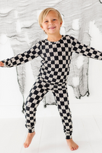 Load image into Gallery viewer, Checkered Ghost | BAMBOO PJ SET