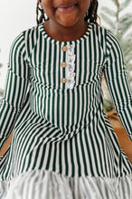 Load image into Gallery viewer, Green Stripes | NIGHTGOWN