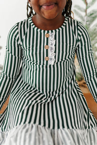 Green Stripes | NIGHTGOWN