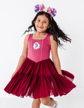 Load image into Gallery viewer, Mulan (KIDS) | Wine Mesh DRESS