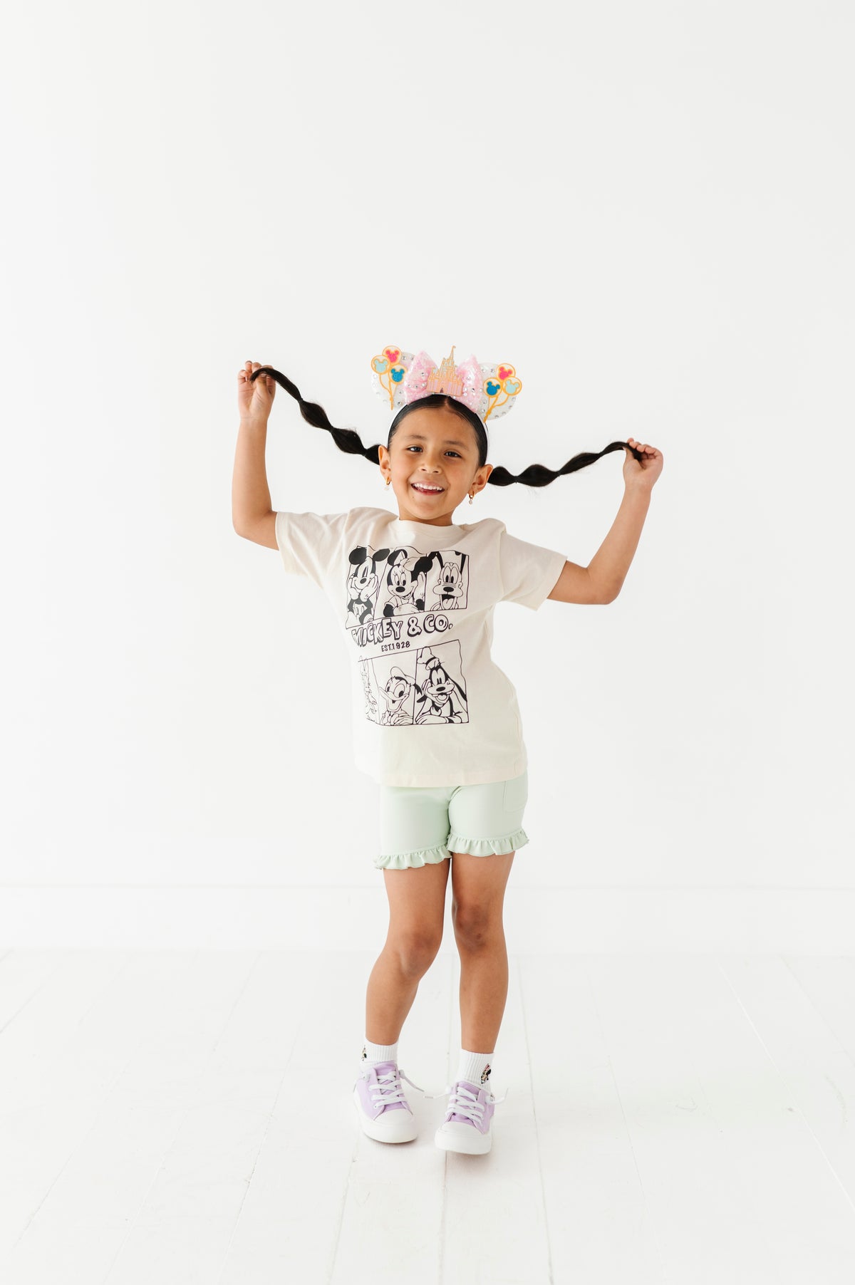 Cartoon Cover | KIDS CREAM TEE